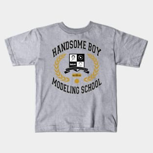 Handsome Boy Modeling School Kids T-Shirt